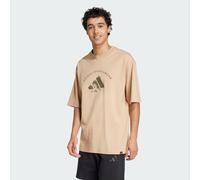 Codes Doodle Scooter Graphic Tee Warm Sandstone M