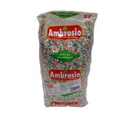 Codetta di Zucchero Mista Colorata Ambrosio - 1 kg - Decorazioni per Dolci