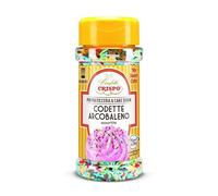 Codette Arcobaleno Multicolor in Zucchero Decorazioni per Torte e Dolci 75gr