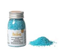 Codette di zucchero color azzurro per decorazioni 90 g Decora