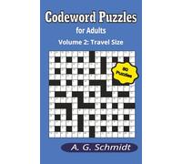 Codeword Puzzles for Adults: Volume 2, Travel Size