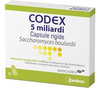 codex 12 capsule 5 miliardi 250mg blister