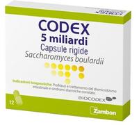 Codex 5 miliardi Saccharomyces boulardii 250 mg 12 Capsule