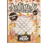 Codex Puzzles - Comfy and Cozy Autumn Word Search for Adults, Teens, and Seniors, Large Print Volume 11: Relaxing Fall Puzzles for Mindfulness and ... Pumpkins, Leaves, Harvest, and Seasonal Fun
