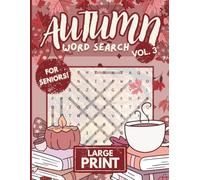 Codex Puzzles - Cozy Autumn Word Search: Fun Fall Puzzles with Pumpkins, Leaves, and Harvest Themes | Large Print