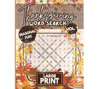 Codex Puzzles - Thanksgiving Word Search for Adults, Teens, and Seniors, Large Print Volume 1: 500 Words, Festive, Fun, and Relaxing Fall Word Puzzles ... Mindful Fun, and Seasonal Holiday Joy