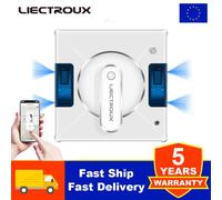 (Codice:AEEU55) Robot Lavavetri Liectroux YW509, Spruzzo d'Acqua a 4Vie, Robot Pulisci Finestre per Pavimenti in Vetro, Pareti in Vetro, Robot Aspirapolvere per Finestre, Navigazione