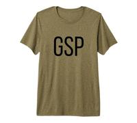 Codice Aeroporto GSP Greenville South Carolina Maglietta Premium
