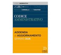 Codice amministrativo. Addenda di aggiornamento Gennaio 2026