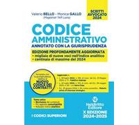 Codice amministrativo annotato con la giurisprudenza 2024 per l'esame di avvocato