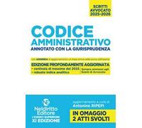 Codice amministrativo annotato con la giurisprudenza per l'esame di avvocato 2025-2026