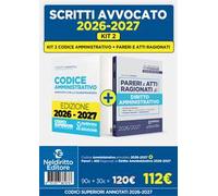 Codice amministrativo annotato+Pareri di Amministrativo 2026- 2027