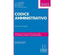 Codice amministrativo pocket 2025 - 2025 - Dike Giuridica