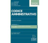 Codice amministrativo pocket 2026 - 2025 - Dike Giuridica