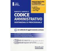 Codice amministrativo sostanziale e processuale