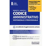 Codice amministrativo sostanziale e processuale