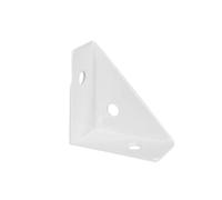 Codice angolo staffa 4/8/12/16Pc Triangolo ad retto, mobili fissi, utilizzato for supporto e rinforzo di armadietti letti(White 8pcs)