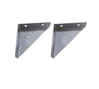 Codice angolo triangolo da 20 pezzi a 90 gradi Per Mobili, Scaffali | Staffa multifunzionale ad angolo retto, accessori hardware for mobili, adatta for scrivanie, sedie(Gray-20pcs)