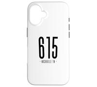 Codice Area 615 Nashville Tennessee TN Custodia per iPhone 16