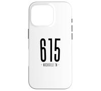 Codice Area 615 Nashville Tennessee TN Custodia per iPhone 16 Pro