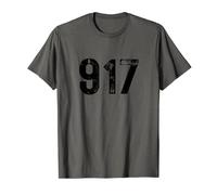 Codice Area 917 per New York City Brooklyn Queens Bronx 917 Maglietta