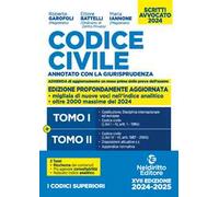 Codice civile. Annotato con la giurisprudenza. Esame avvocato 2024