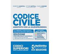 Codice Civile annotato con la giurisprudenza per l'esame di avvocato 2026-2027. Nuova ediz.