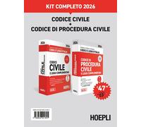 Codice civile + Codice di procedura civile. Kit completo 2026 - Franchi Lu...