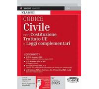 Codice civile. Con Costituzione, Trattato UE e leggi complementari. Con App Codici Simone