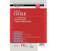 Codice civile. Con Costituzione, Trattato UE e leggi complementari. Con Scarica l'APP CODICI SIMONE per un codice sempre aggiornato