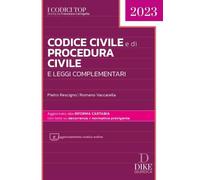 Codice civile e di procedura civile e leggi complementari - 2023