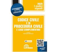 Codice civile e di procedura civile e leggi complementari - 2025
