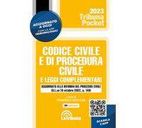 Codice civile e di procedura civile e leggi complementari. Con App Tribunacodici