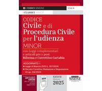 CODICE CIVILE E DI PROCEDURA CIVILE PER L'UDIENZA - MINOR - AA.VV. - Edizioni