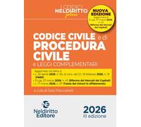 Codice civile e di procedura civile plus aprile 2026 aggiornato a