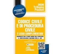 CODICE CIVILE E DI PROCEDURA CIVILE - POCKET - BARTOLINI FRANESCO (Curatore) -