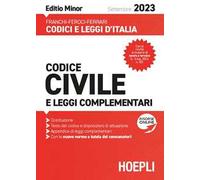 Codice civile e leggi complementari 2023. Ediz. minor. Con espansione online