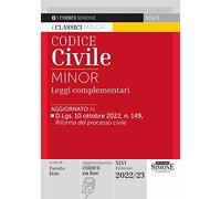 Codice civile e leggi complementari. Ediz. minor