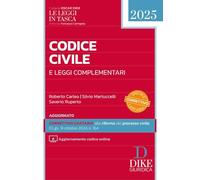 Codice civile e leggi complementari. Pocket 2025. Con aggiornamenti online...