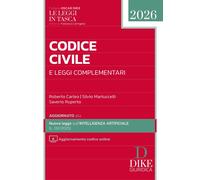 Codice civile e leggi complementari pocket 2026. Con aggiornamento codice online