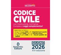 Codice civile normativo plus 2026