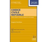 Codice Civile Notarile Top 2026. Con Aggiornamento codice online. Con Estensione online