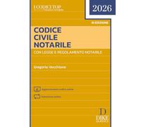 Codice Civile Notarile Top 2026. Con Aggiornamento codice online. Con Estensione online