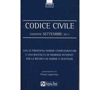 Codice civile. Settembre 2013