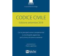 Codice civile. Settembre 2018