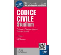 Codice civile. Studium. 2025 [Paperback] Luigi Tramontano