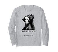 Codice Come Un Poeta ADA Lovelace Maglia a Manica