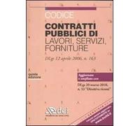 Codice contratti pubblici di lavori, servizi, forniture
