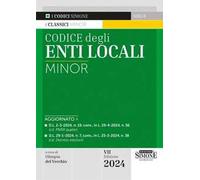 Codice degli enti locali. Ediz. minor