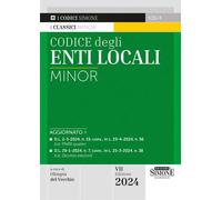 Codice degli enti locali. Ediz. minor - Del Vecchio O. (cur.)